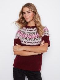 S/S Raglan Ski Sweater