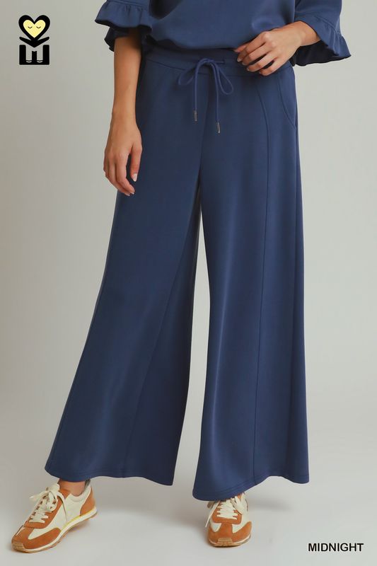 Spaceknit Wide Leg Pants