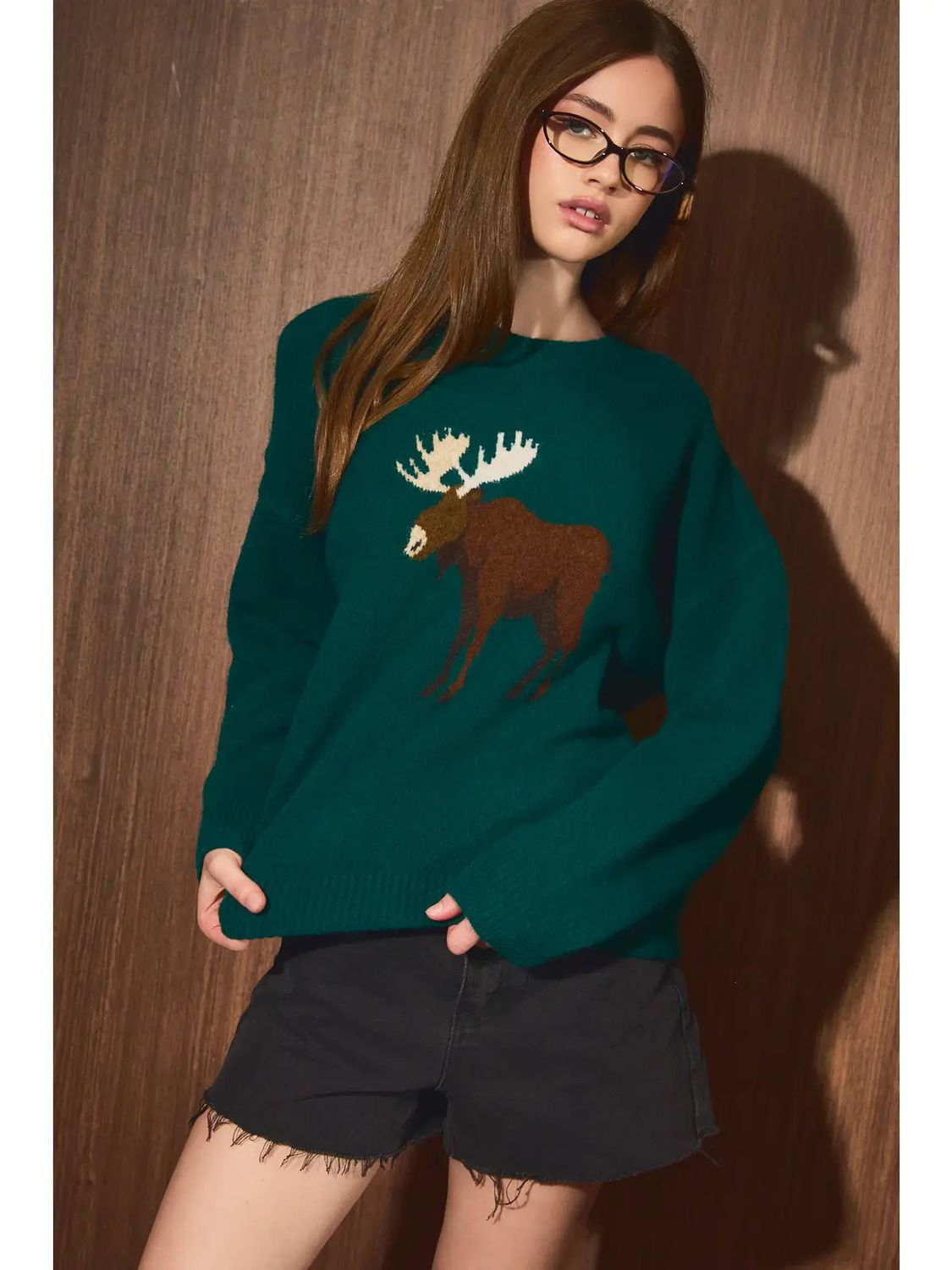 MOOSE Graphic Sweater