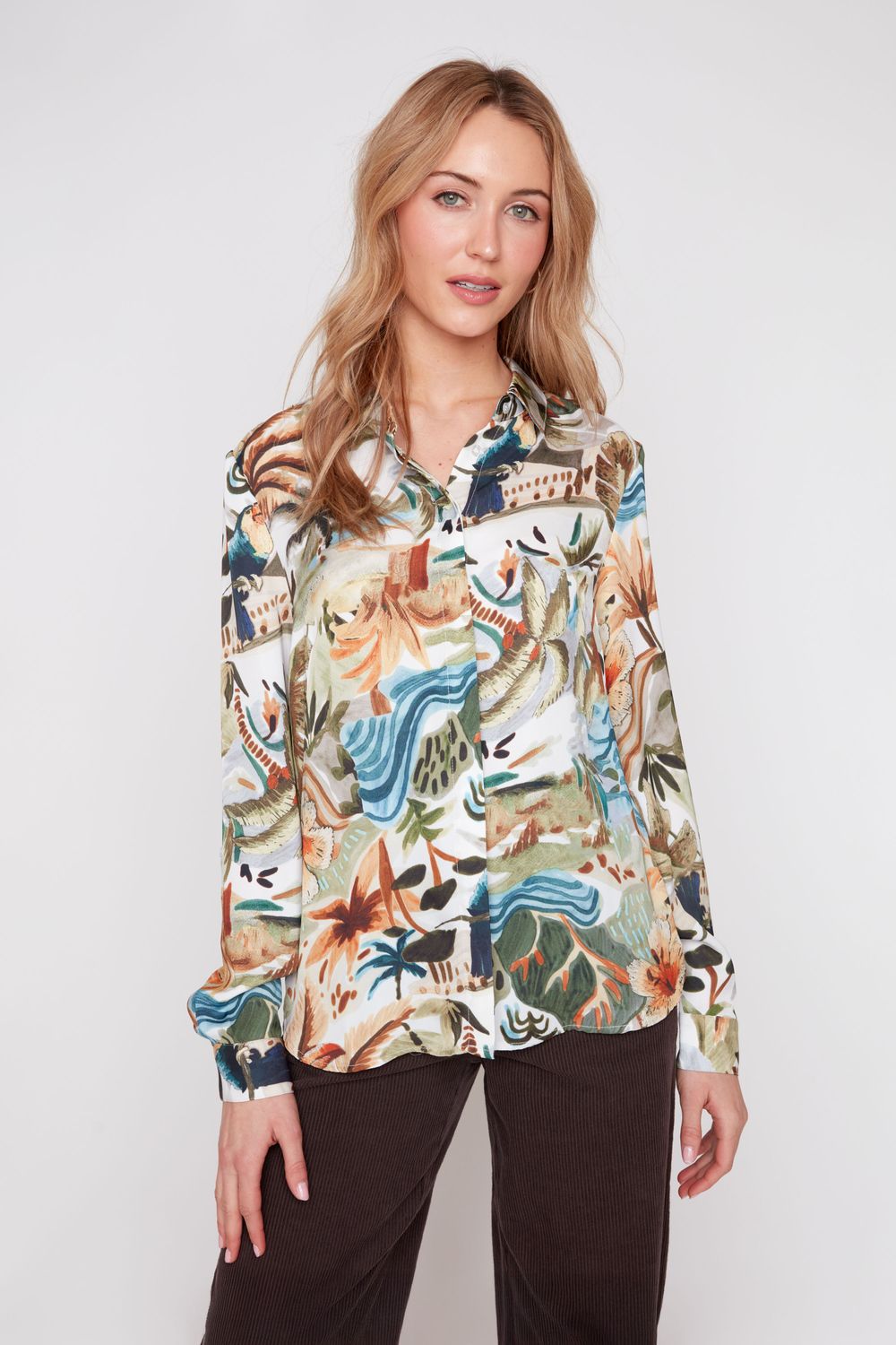 Printed Woven Blouse
