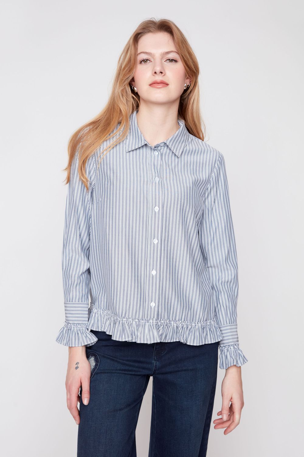 Ruffle Hem Top