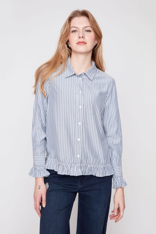 Ruffle Hem Top