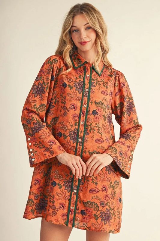 Bell Sleeve Mini