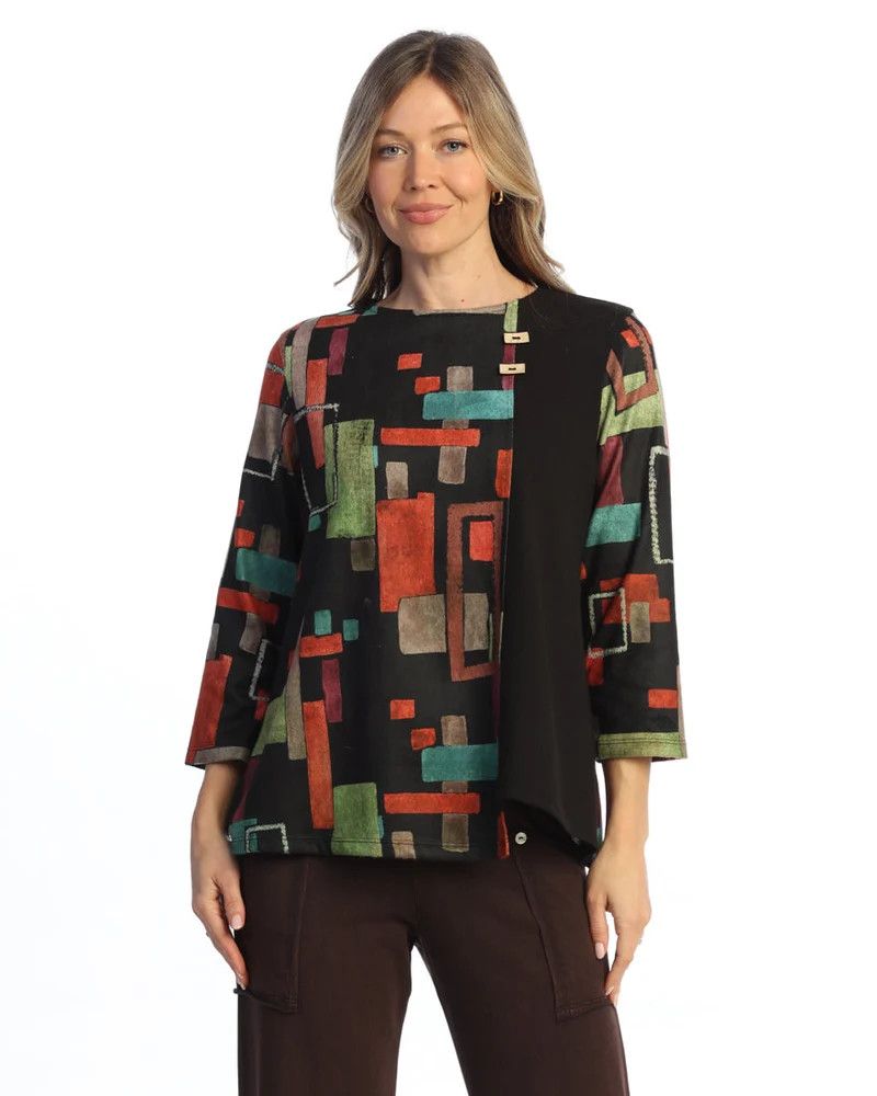 French Brushed Tunic Top