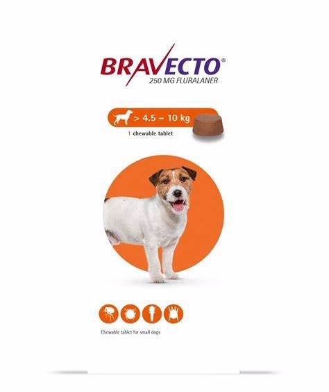 Bravecto Dog SML 5-10KG Bravecto Dog SML 5-10KG