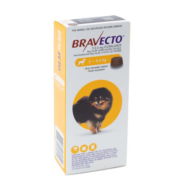 Bravecto Toy 2-4KG 112.5mg Bravecto Toy 2-4KG 112.5mg
