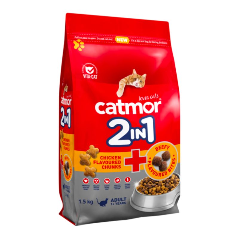 Catmor 2in1 Adu Chicken 1.5KG Catmor 2in1 Adu Chicken 1.5KG