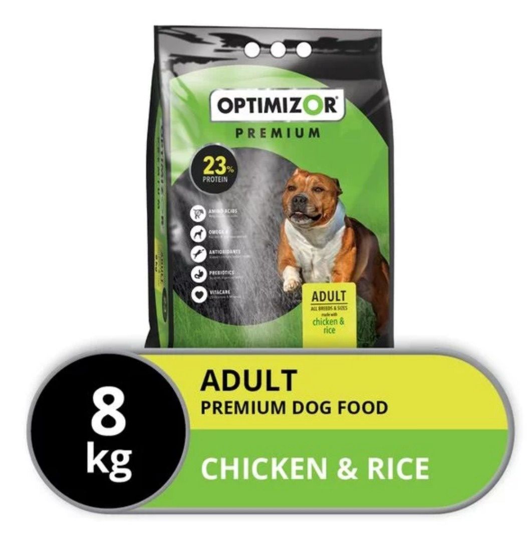 Optimizor Premium Adult Chicken & Rice 8KG