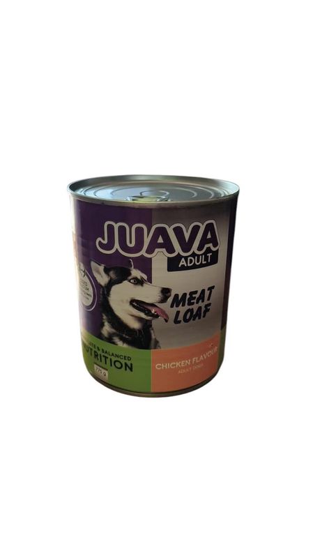 Juava Chicken Dog Can 820g Juava Chicken Dog Can 820g