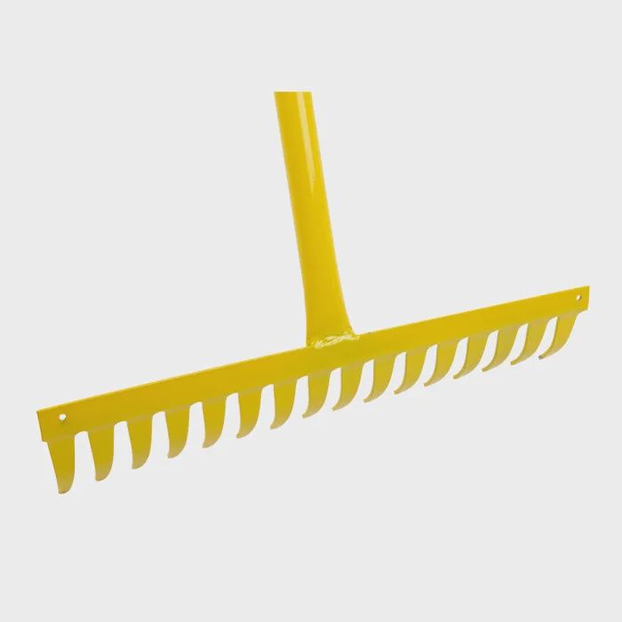 Kaufmann Garden Steel Rake 16T Yellow