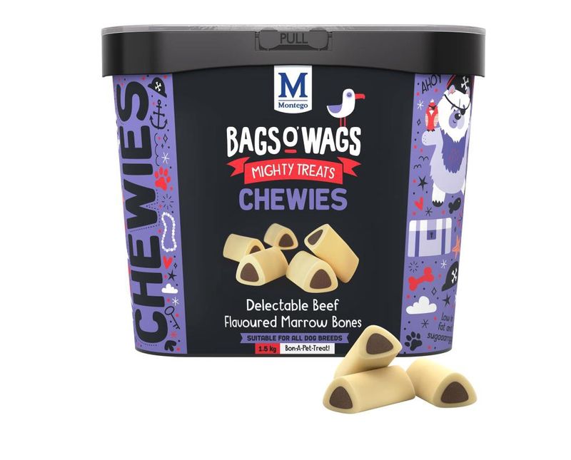 Montego Bags O' Wags Marrow Bones 1.5kg Montego Bags O' Wags Marrow Bones 1.5kg