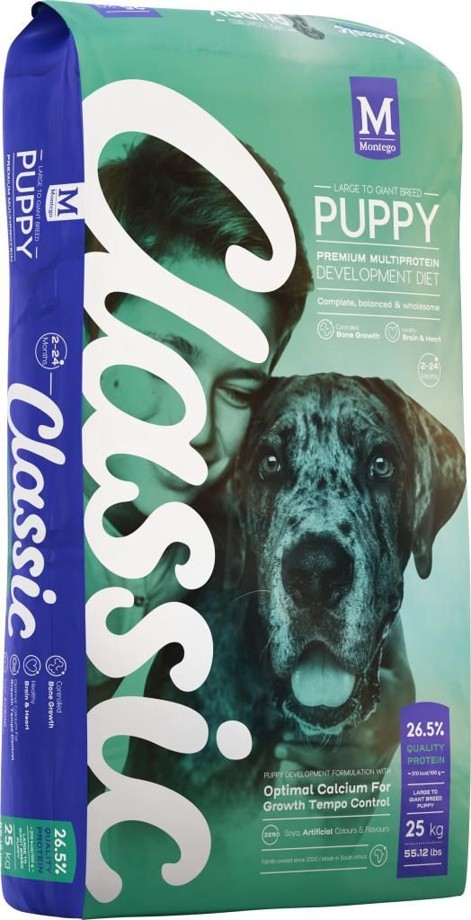 Montego Classic Puppy (L/Breed) 25KG