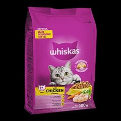Whiskas Cat Dry Food Chicken 900g