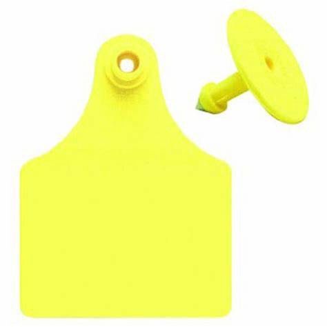 BTM/MAXI Yellow M3/F4 Cattle tag