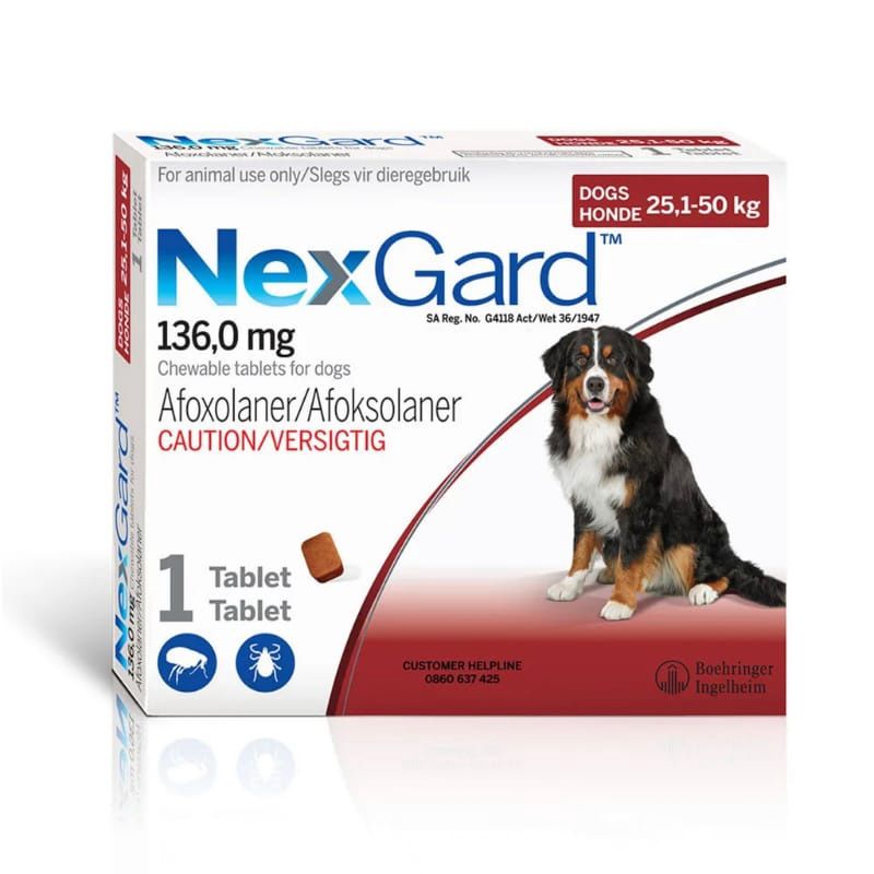 NexGard 25.1-50KG (6g) NexGard 25.1-50KG (6g)