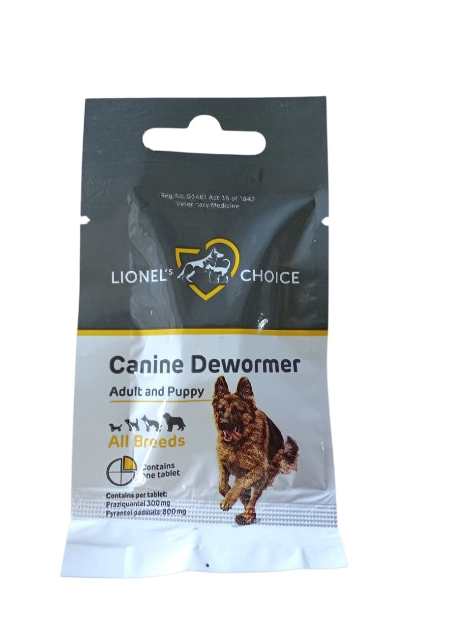 Lionels Choice Canine Dewormer Tabs