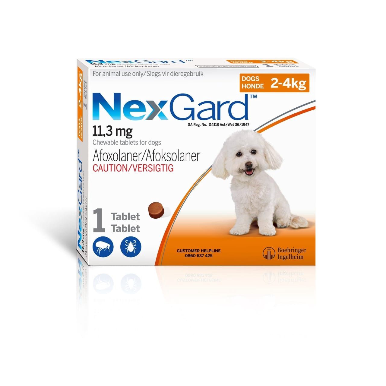 NexGard 2 -4 Kg (0.5g) NexGard 2 -4 Kg (0.5g)