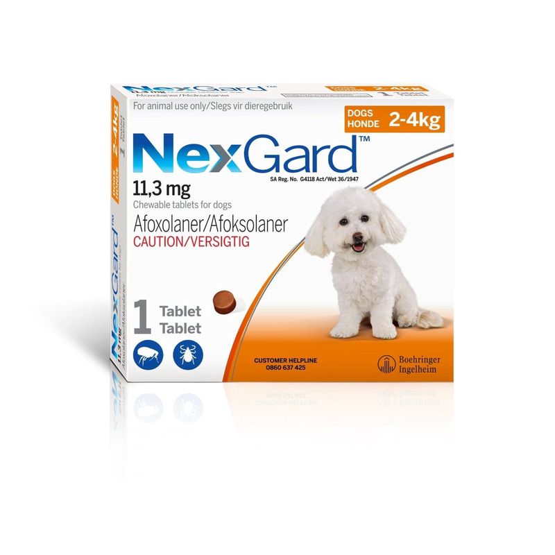 NexGard 2 -4 Kg (0.5g) NexGard 2 -4 Kg (0.5g)