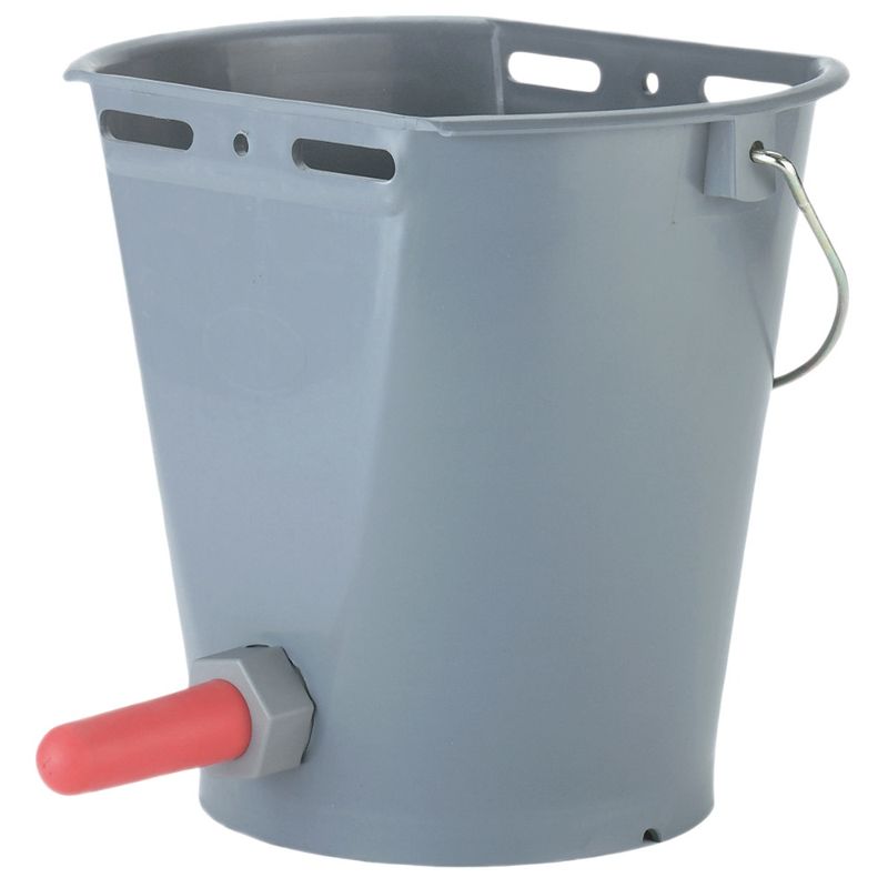Calf Feeding Bucket with Teat