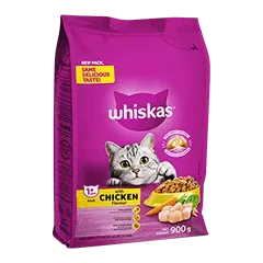 Whiskas Cat Dry Food Chicken 900g Whiskas Cat Dry Food Chicken 900g