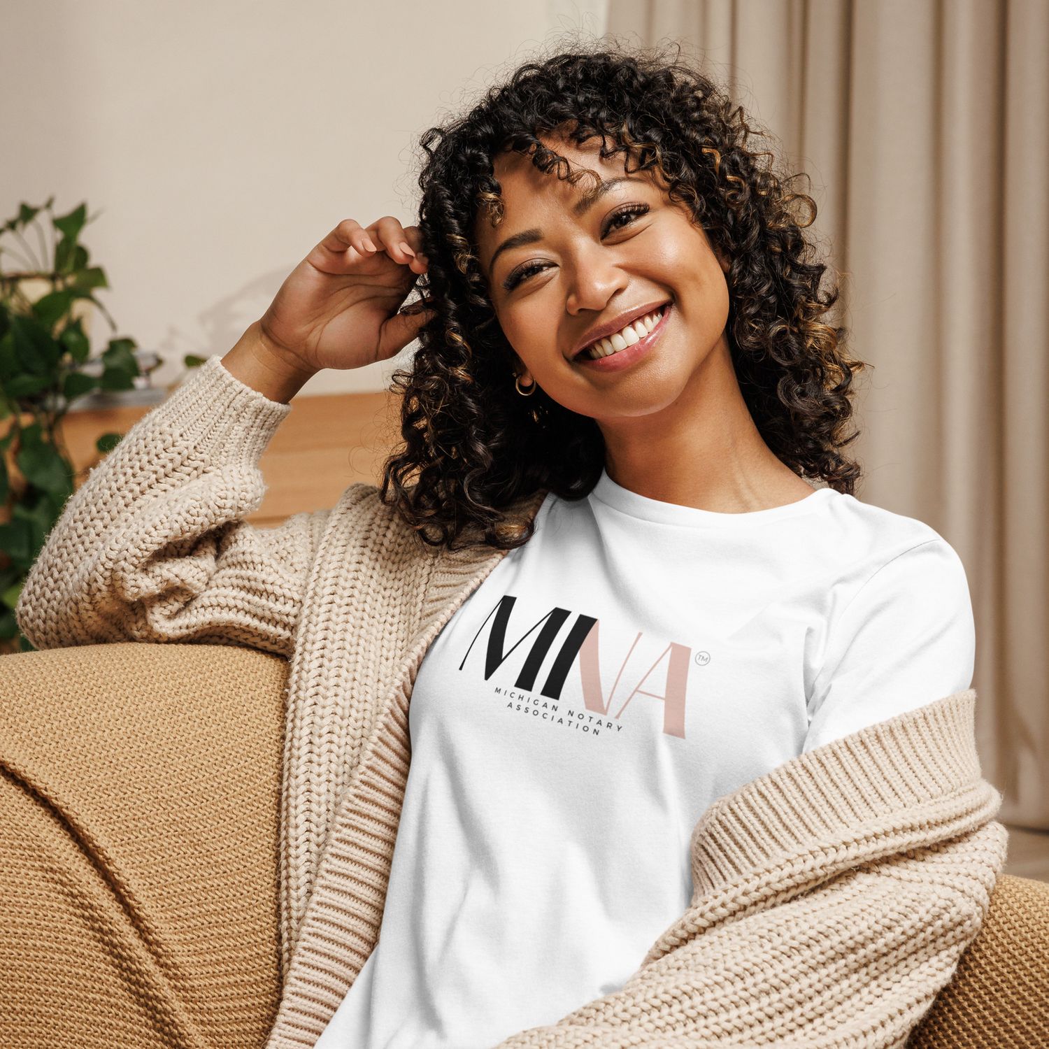 MINA Branded Women's Relaxed T-Shirt