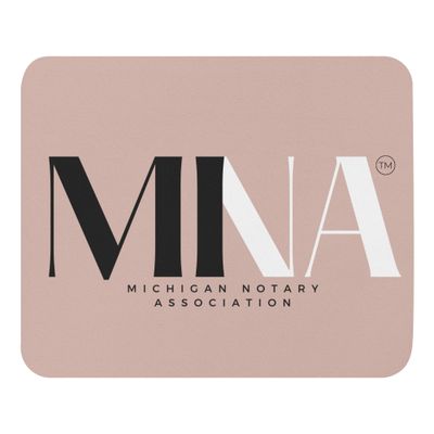 MINA Branded Table Protector/Mousepad