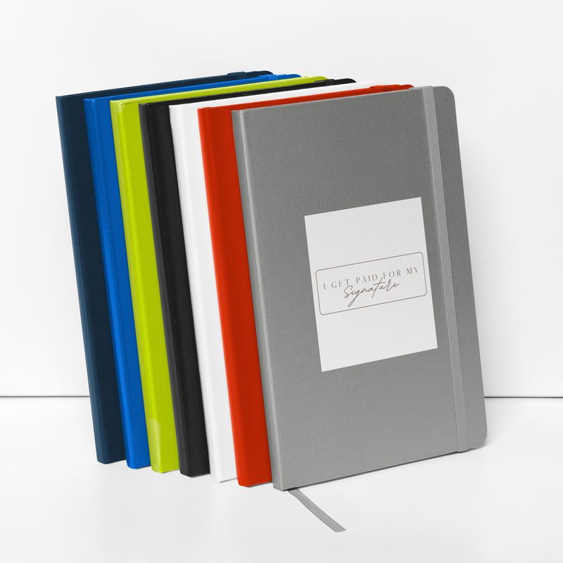 Notary Hardcover bound notebook