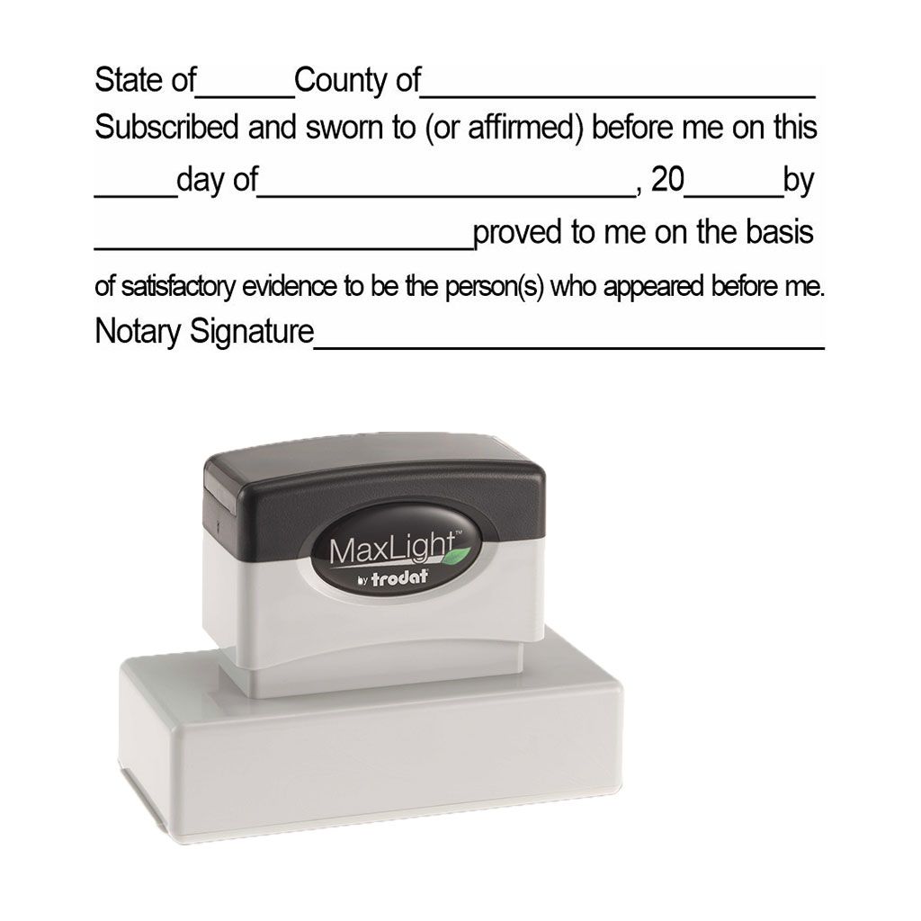 Jurat Stamp