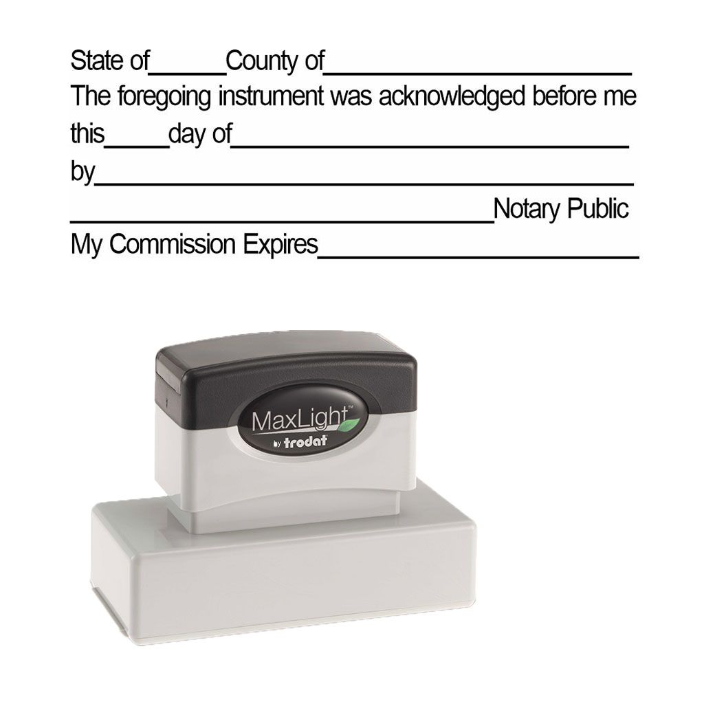 Acknowledgement Stamp