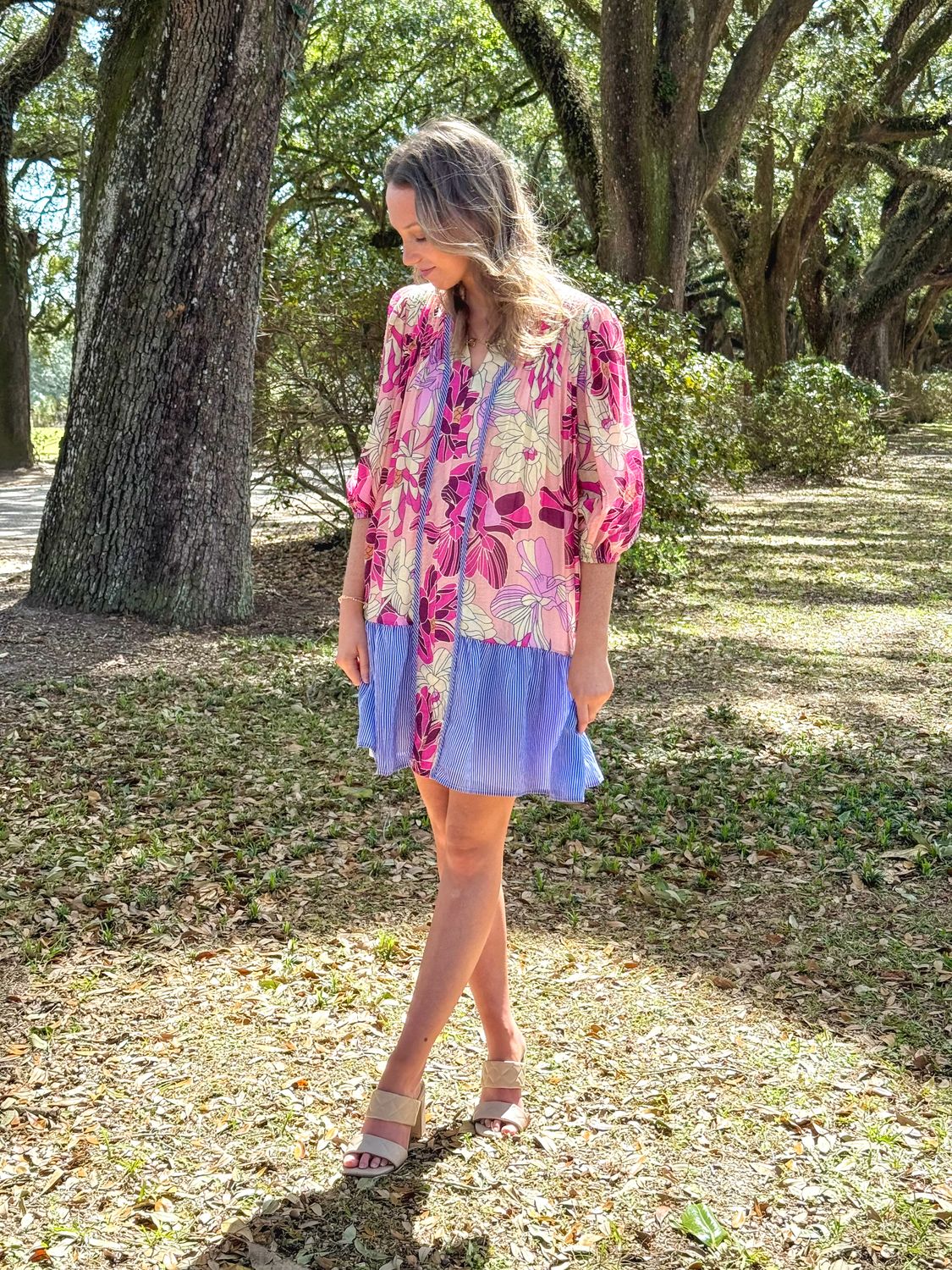 The Flowy Floral Dress