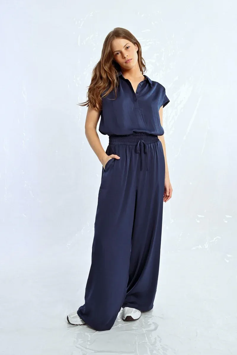 Navy Breeze Pants