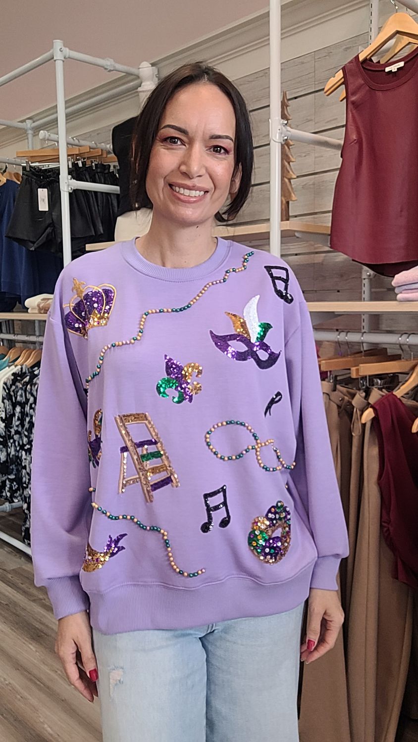 Mardi Party Sweatshirt