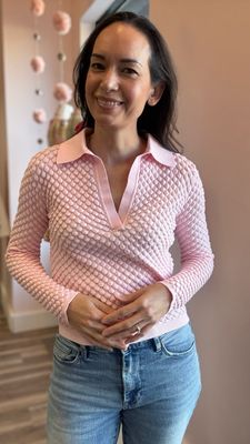 Jill Polo Bubble Top