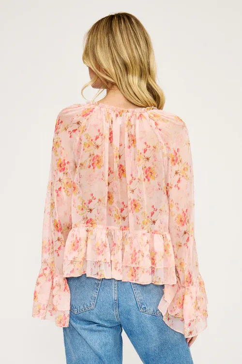 Rochelle Peplum Top