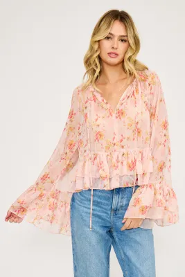 Rochelle Peplum Top