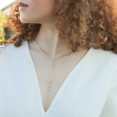 Serenity Lariat Necklace