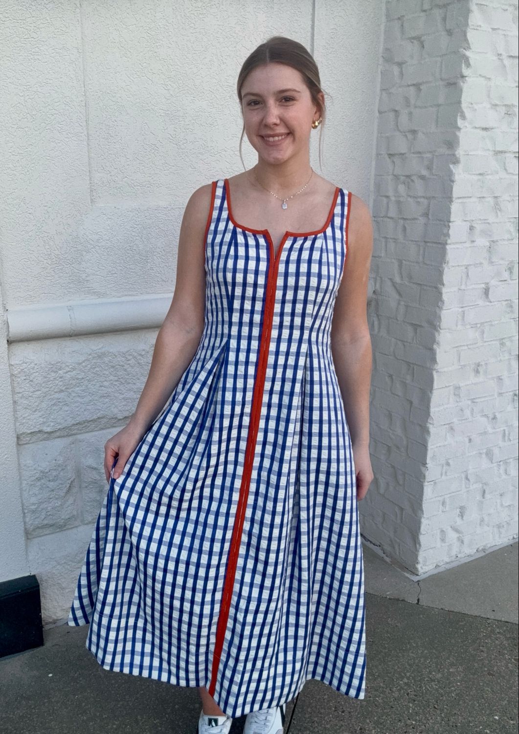 Ida Gingham Dress