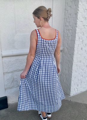 Ida Gingham Dress