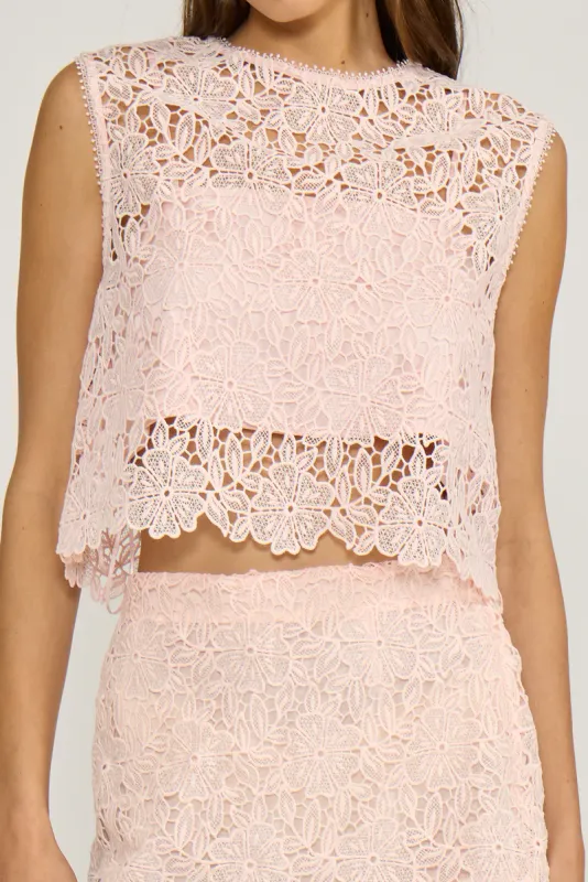 Zoey Lace Top