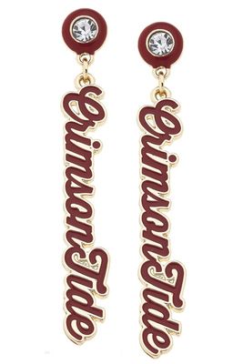 Crimson Autograph Earrings