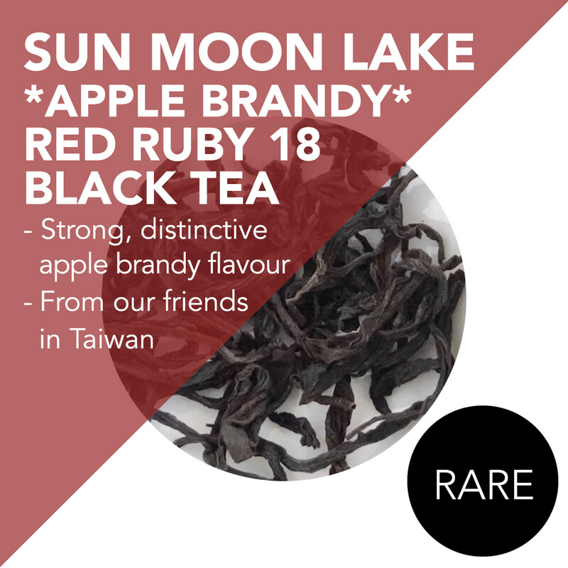 Sun Moon Lake Handpicked Apple Brandy Ruby #18 – Spring 2019 – Organic