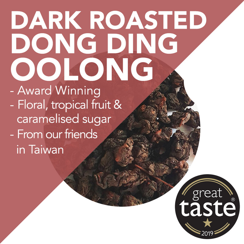 Award-Winning Dark Roasted Dong Ding Oolong - Spring