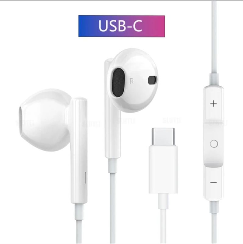 Auricular c/cable tipo C