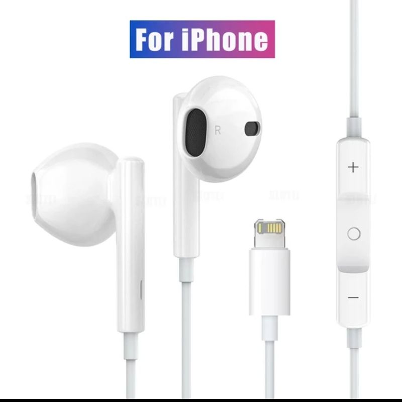Auricular c/cable tipo lighting