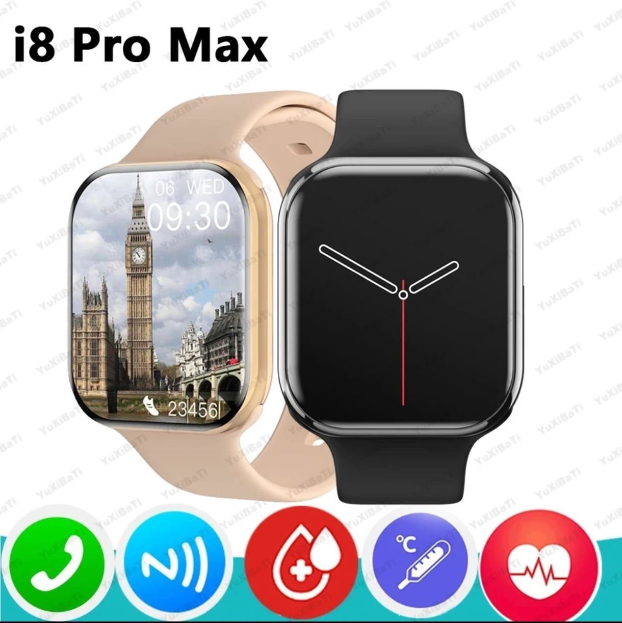 Reloj inteligente smartwatch 8max