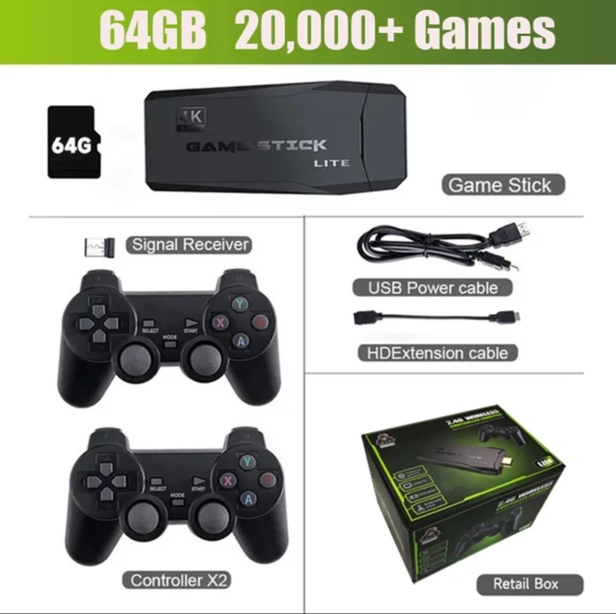 Video consola retro 64gb