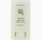 ​Beauty of Joseon Matte Sun Stick Mugwort + Camelia SPF50+ PA++++