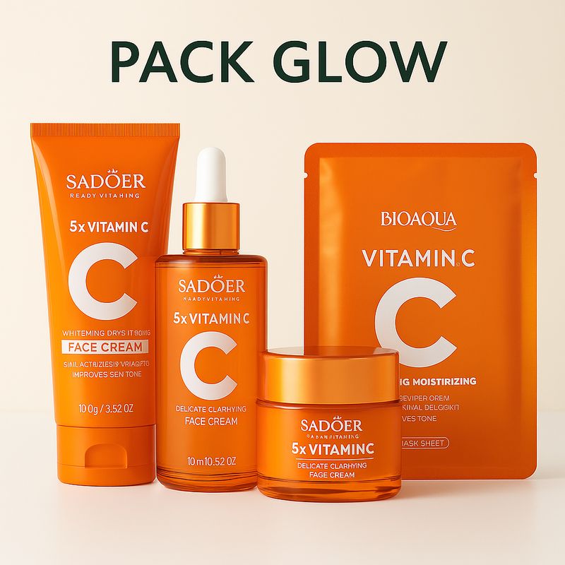 ✨ PACK GLOW – RUTINA FACIAL CON VITAMINA C ✨