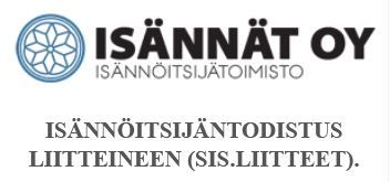 Isännöitsijäntodistus  (sis. liitteet)