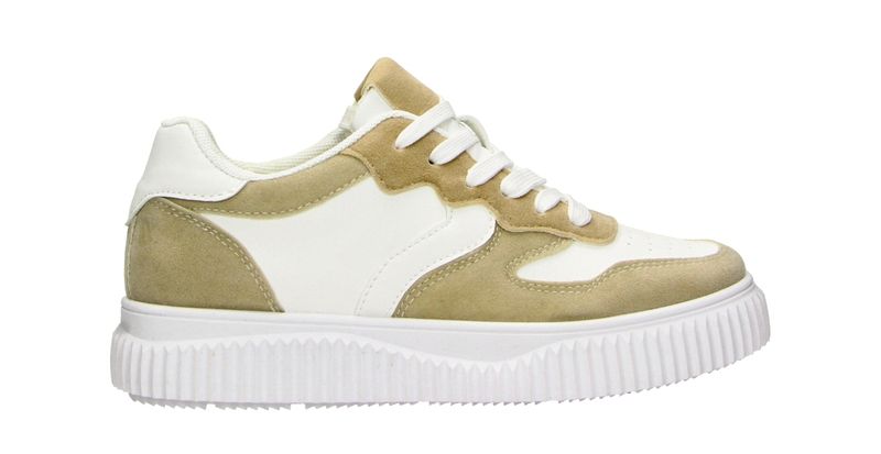 Sneaker | beige-white